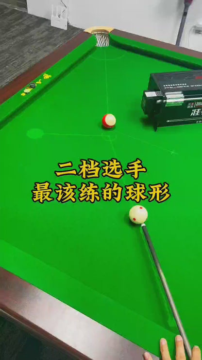 015-(Warm Recommendations) (Airfreight Home delivery) Snooker and 8-ball billiards intelligent automatic ball swing machine practice pool machine (free shipping)